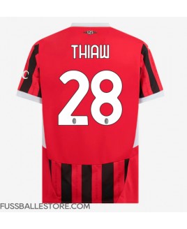 Günstige AC Milan Malick Thiaw #28 Heimtrikot 2024-25 Kurzarm